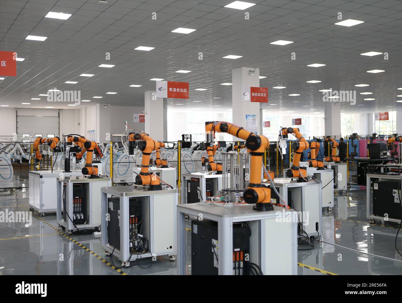 https://c8.alamy.com/comp/2RE56FA/zibo-chinas-shandong-province-25th-july-2023-robots-are-pictured-at-a-robotics-company-in-linzi-district-of-zibo-city-east-chinas-shandong-province-july-25-2023-in-recent-years-the-city-of-zibo-has-scaled-up-efforts-to-develop-emerging-industries-including-new-materials-intelligent-equipment-and-new-medicine-pushing-itself-on-the-track-of-green-low-carbon-and-high-quality-development-credit-zhang-haoboxinhuaalamy-live-news-2RE56FA.jpg