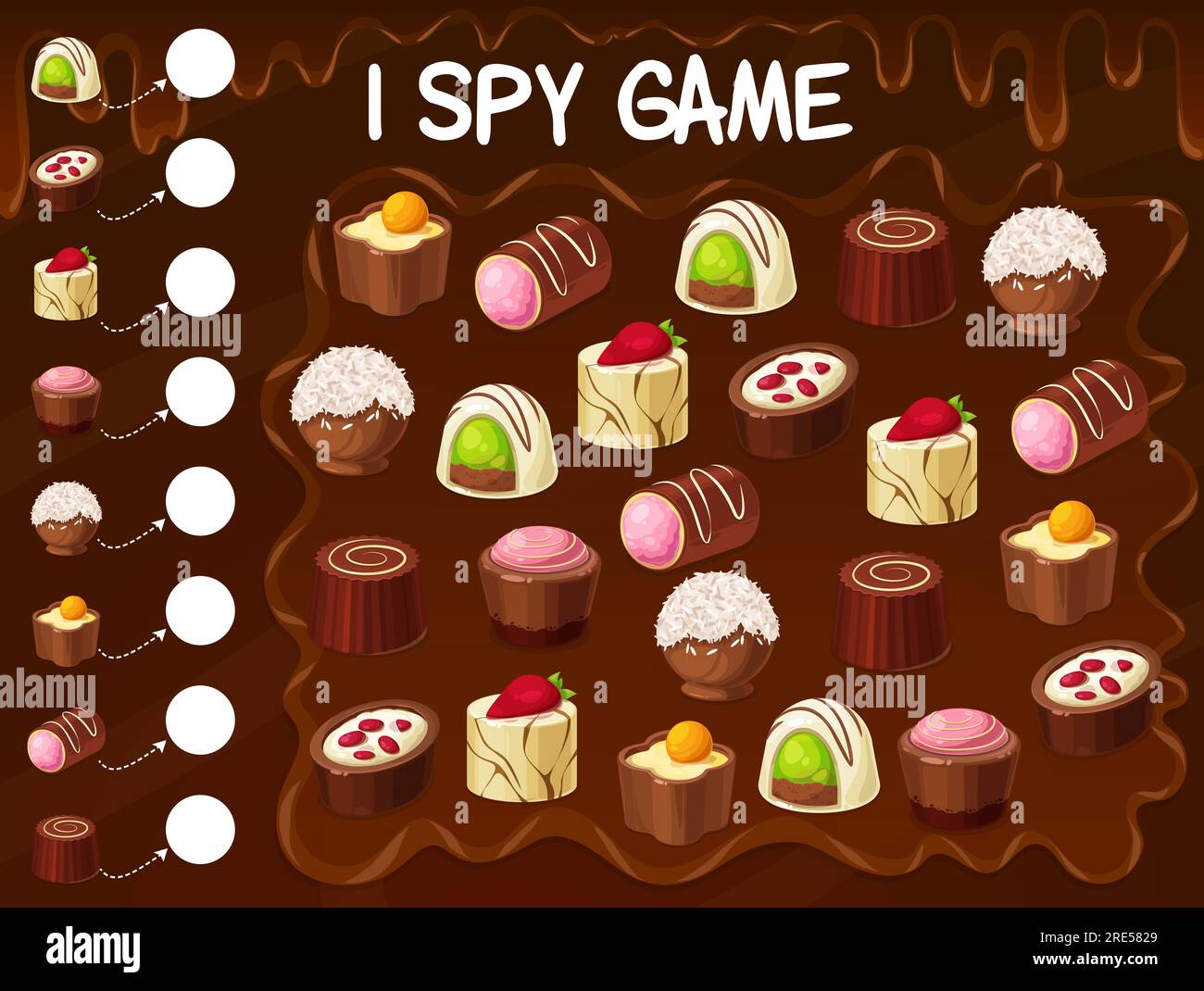 Sweets and kids Stock Vector Images Alamy