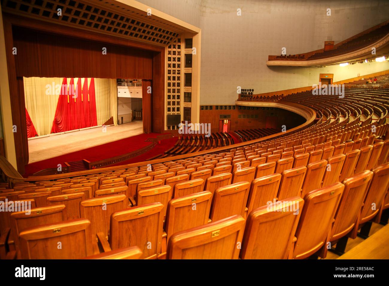 Auditorium of ten thousand people hires stock photography and images