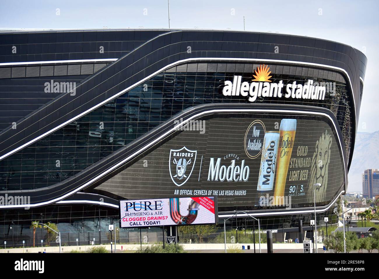Allegiant Stadium, Las Vegas, Nevada, USA, North America Stock Photo