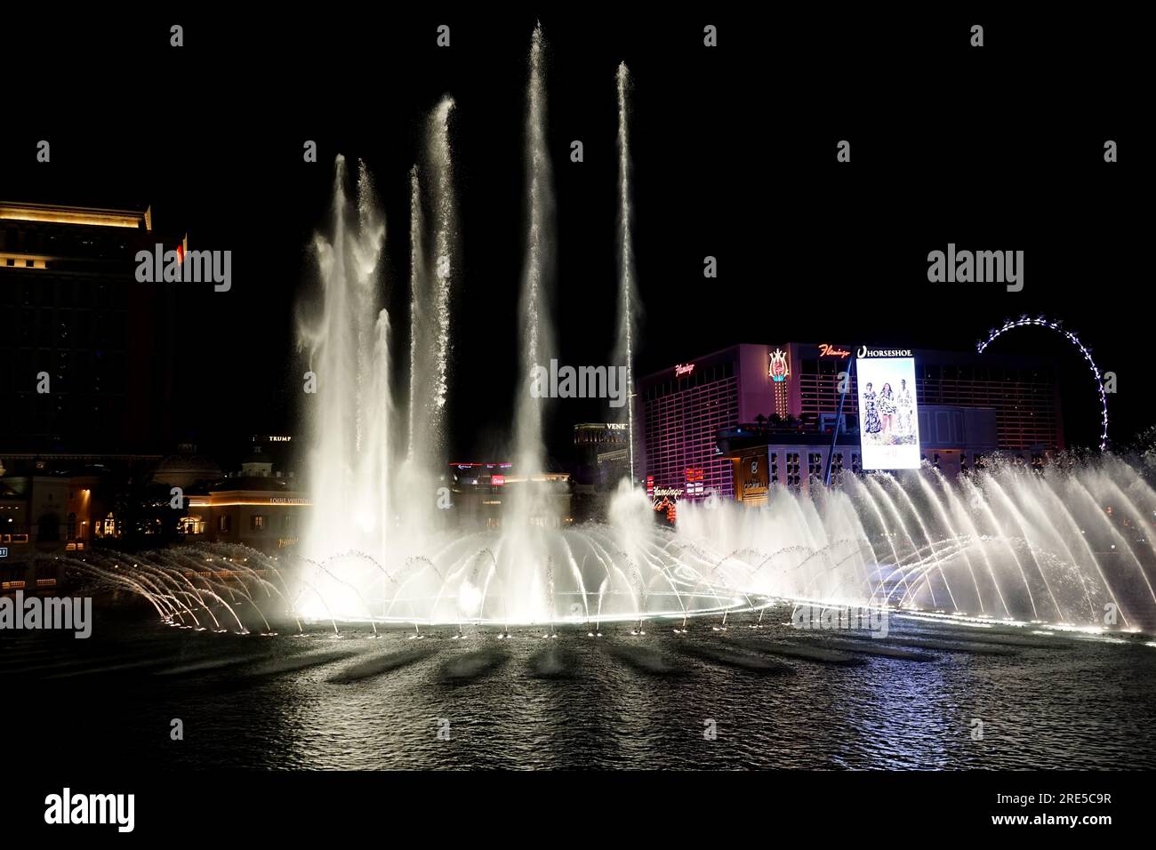 Bellagio Fountain, Las Vegas, Nevada, USA, North America Stock Photo ...