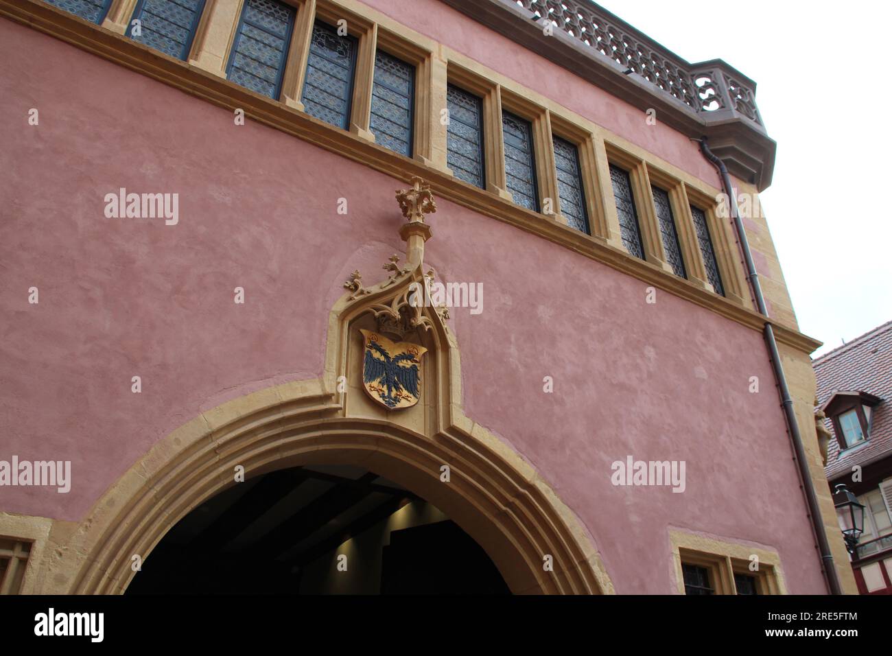 former custom (koïfhus) in colmar in alsace (france) Stock Photo