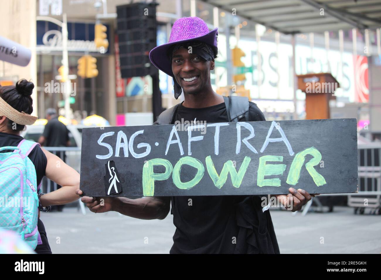 July 25 2023 New York City New York NEW SAG AFTRA On Strike