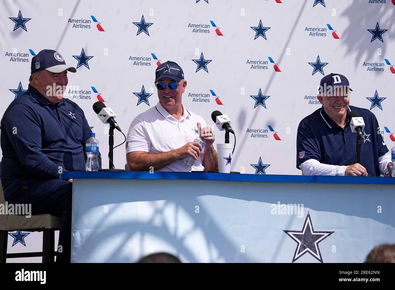 Dallas Cowboys training camp: Jerry Jones speaks in Oxnard