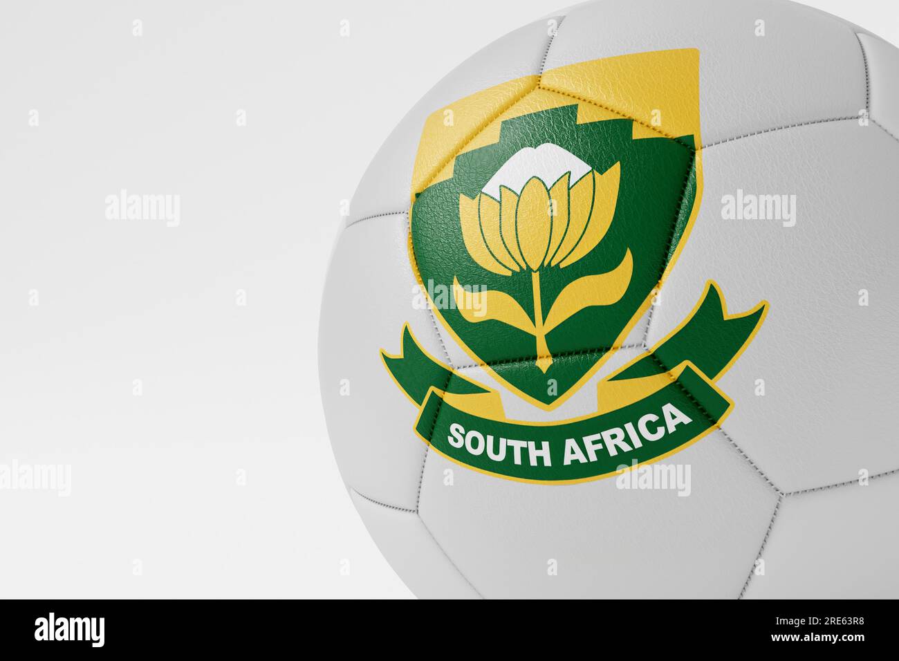 LONDON, UK July 2023 South Africa national football team logo badge