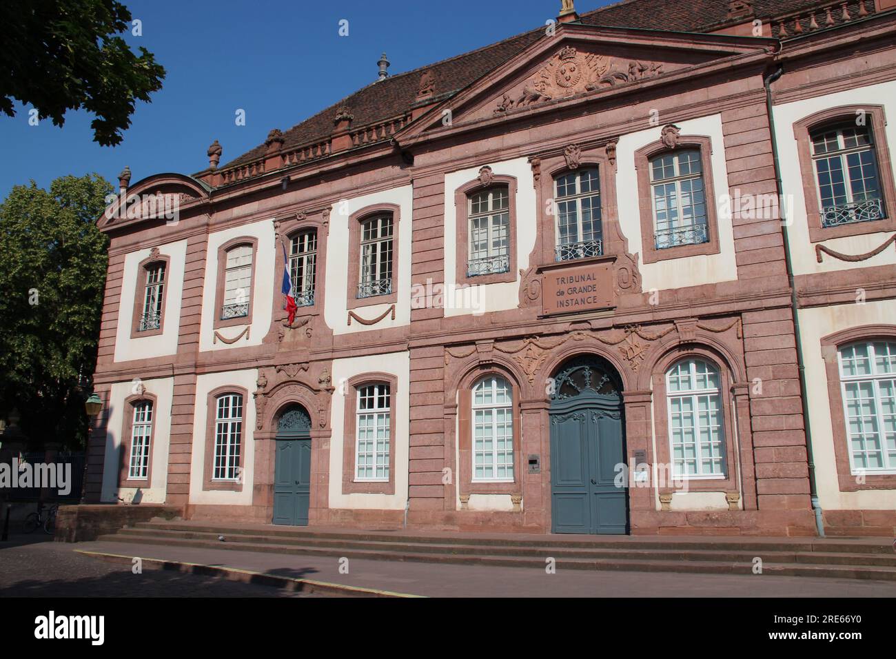 palace (palais du conseil souverain d'alsace) in colmar in alsace (france) Stock Photo