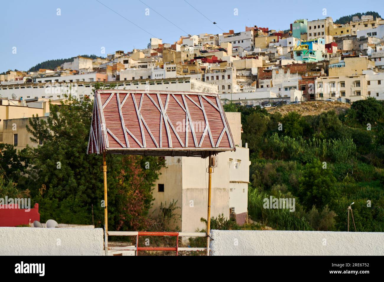 Moroccan crafts in an old town Stock Photo