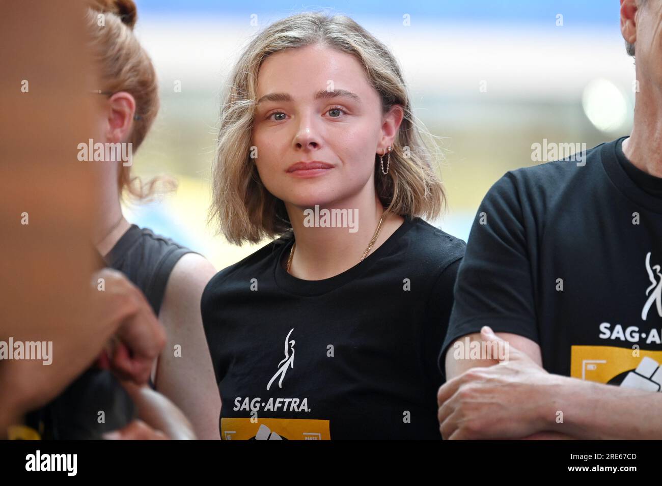 New York, USA. 25th July, 2023. Chloe Grace Moretz attends the SAG