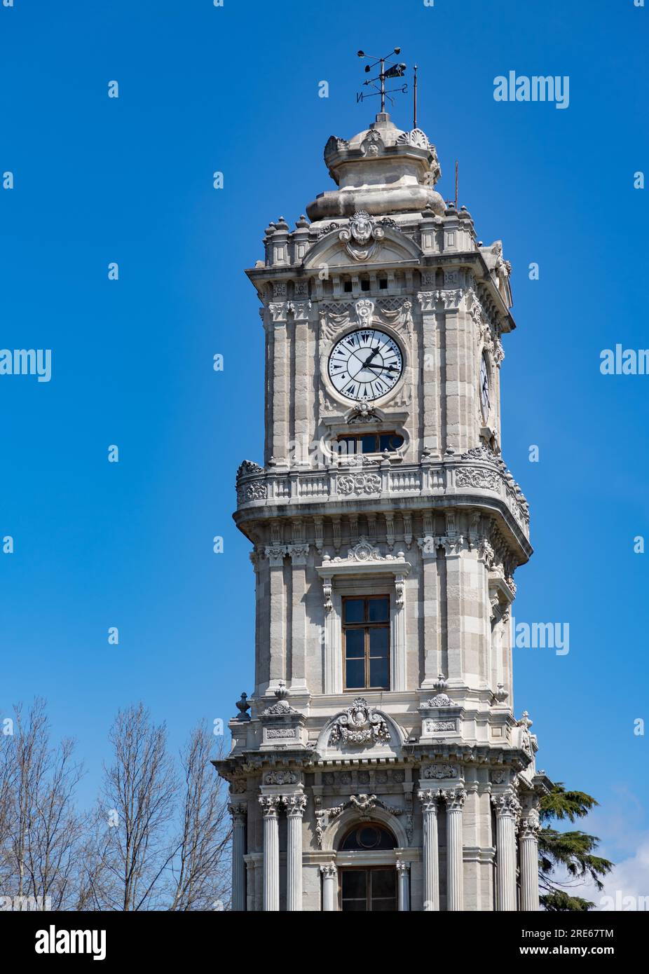 Dolmabahce clock hi-res stock photography and images - Alamy