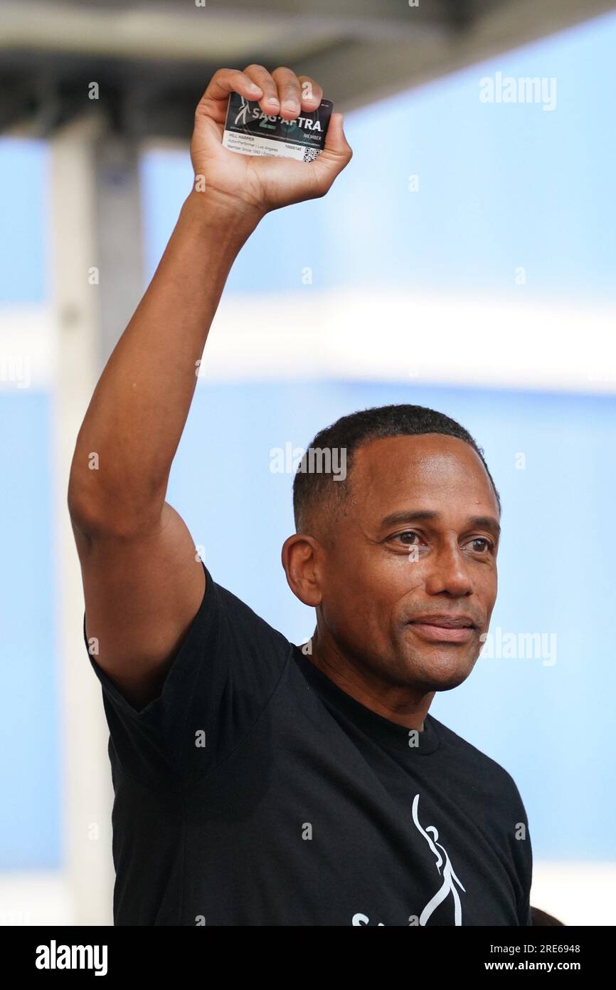 New York, NY, USA. 25th July, 2023. Hill Harper at a public appearance ...