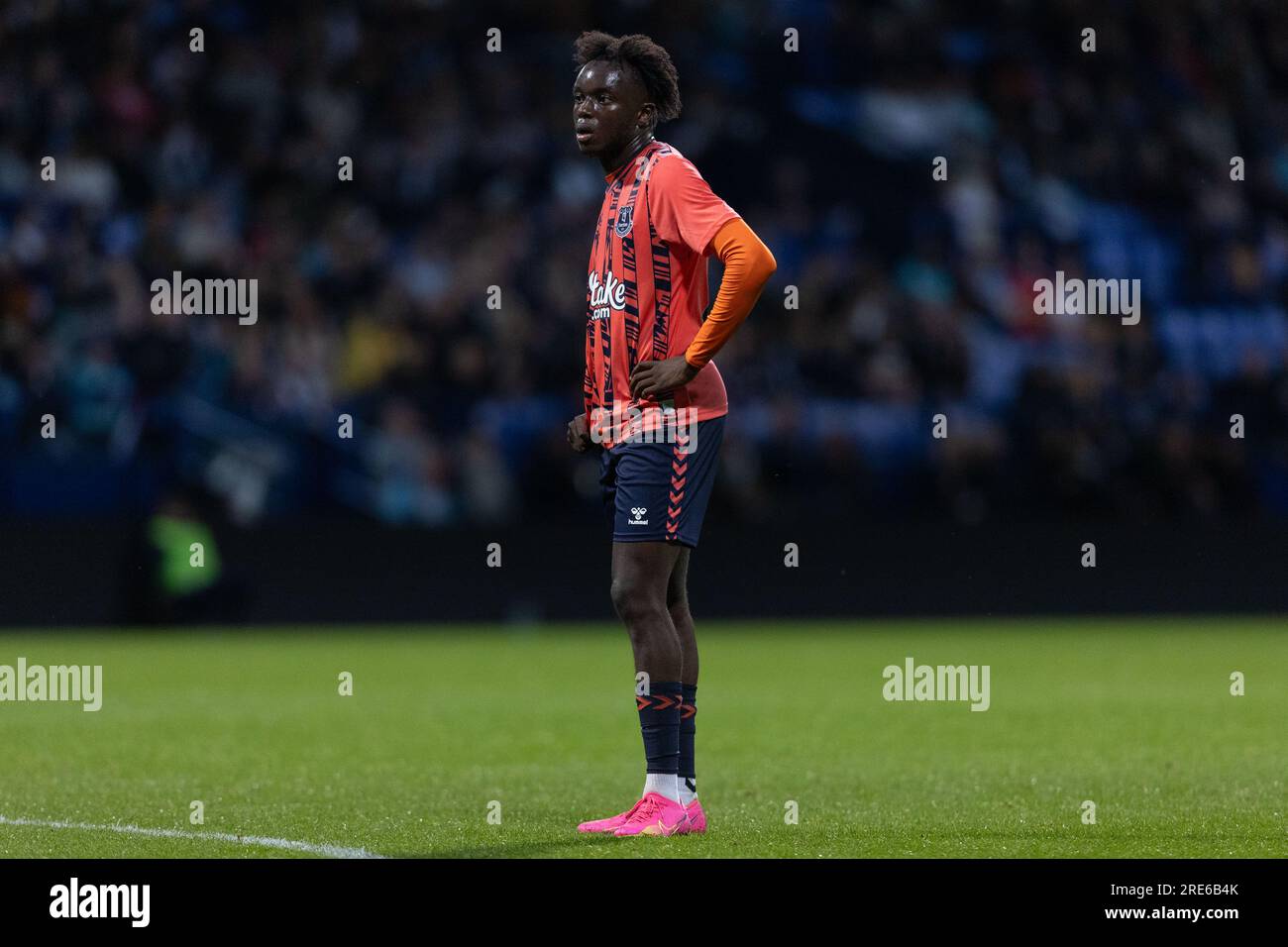 Katia Kouyate of Everton during the pre season friendly between Bolton Wanderers and Everton at the Toughsheet Community Stadium, Bolton, United Kingdom on Tuesday 25 July 2023   (Photo by Phil Bryan/Alamy Live News) Stock Photo