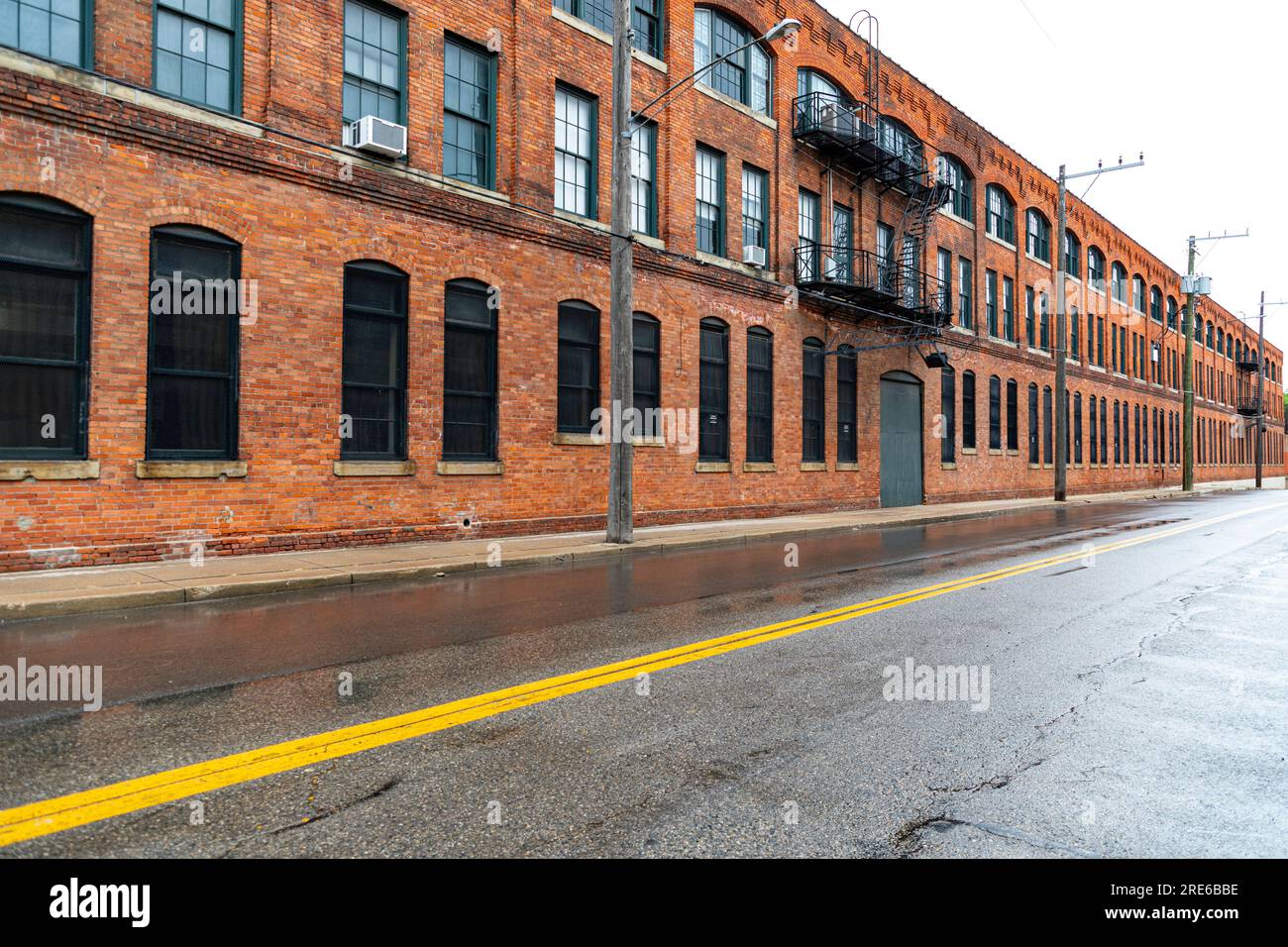 The Ford Piquette Avenue Plant in Detroit, Michigan. Built in 1904, the historic site is now a museum Stock Photo