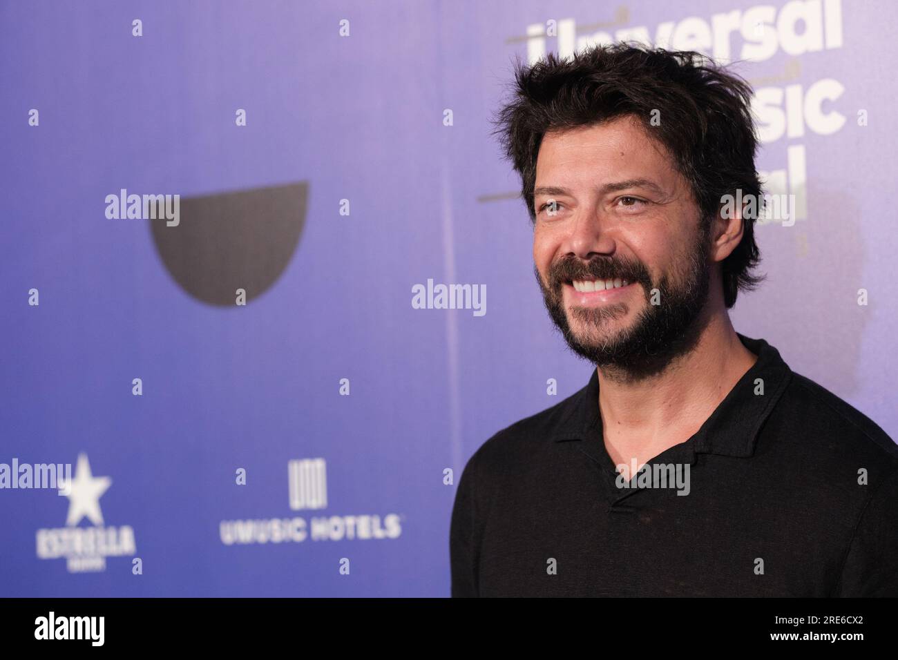 Álvaro Morte attends the photocall of the Rufus Wainwright concert at
