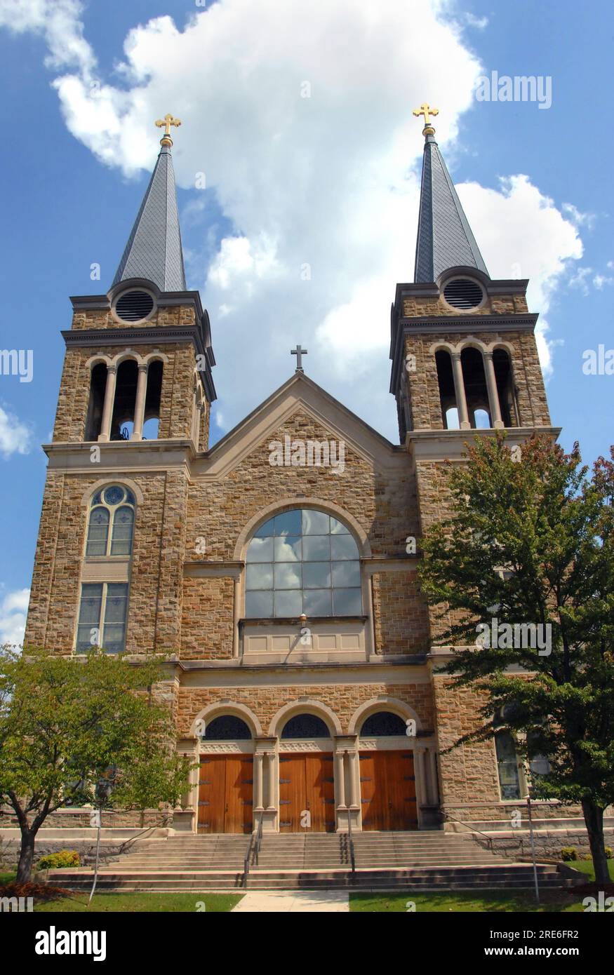 Historic Sacred Heart of Jesus Catholic Church, in Cullman, Alabama, is