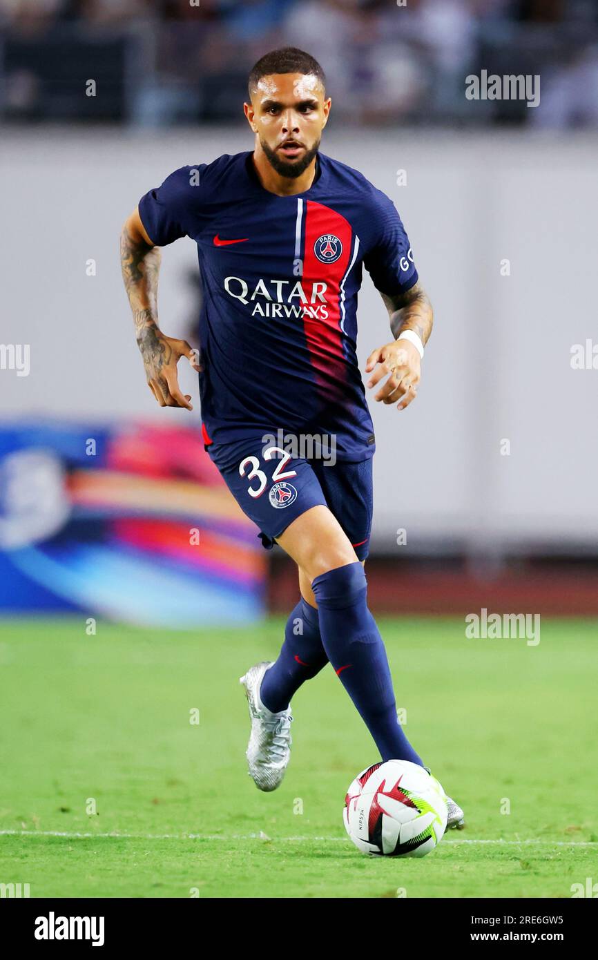Layvin Kurzawa Hand Signed Paris Saint Germain 6x4 Photo