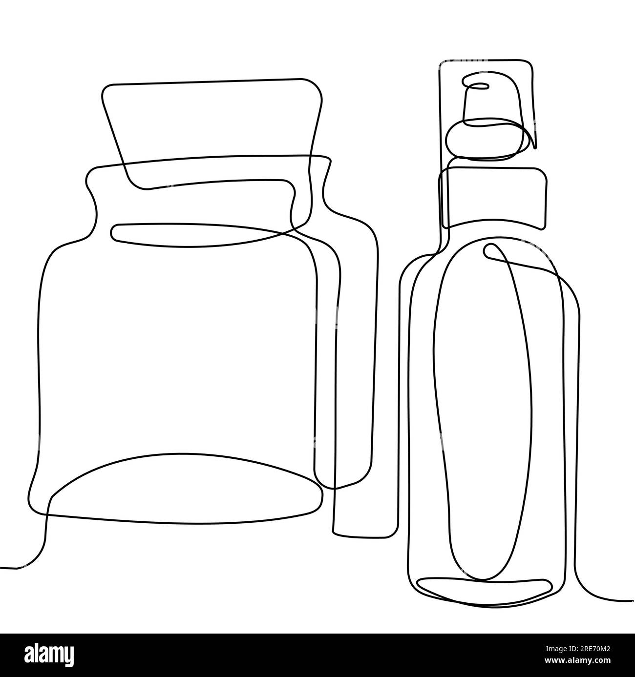 Skin care concept. Landing page template. Morning routine. Bath time