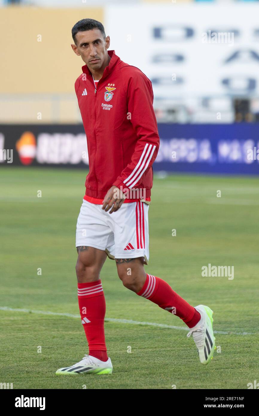 Angel Di Maria during Liga Portugal Betclic 23/24 game between SL Benfica  and FC Porto at Estadio Da Luz, Lisbon. (Maciej Rogowski Stock Photo - Alamy