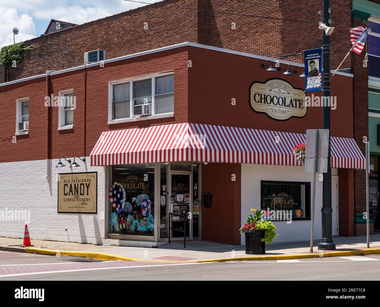 The Bradford Chocolate Factory store on Main Street in Bradford