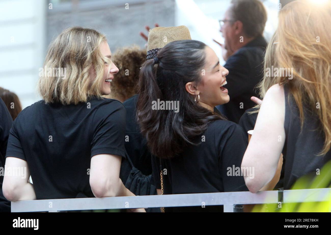 New York, NY, USA. 25th July, 2023. Chloe Grace Moretz, and Rachel