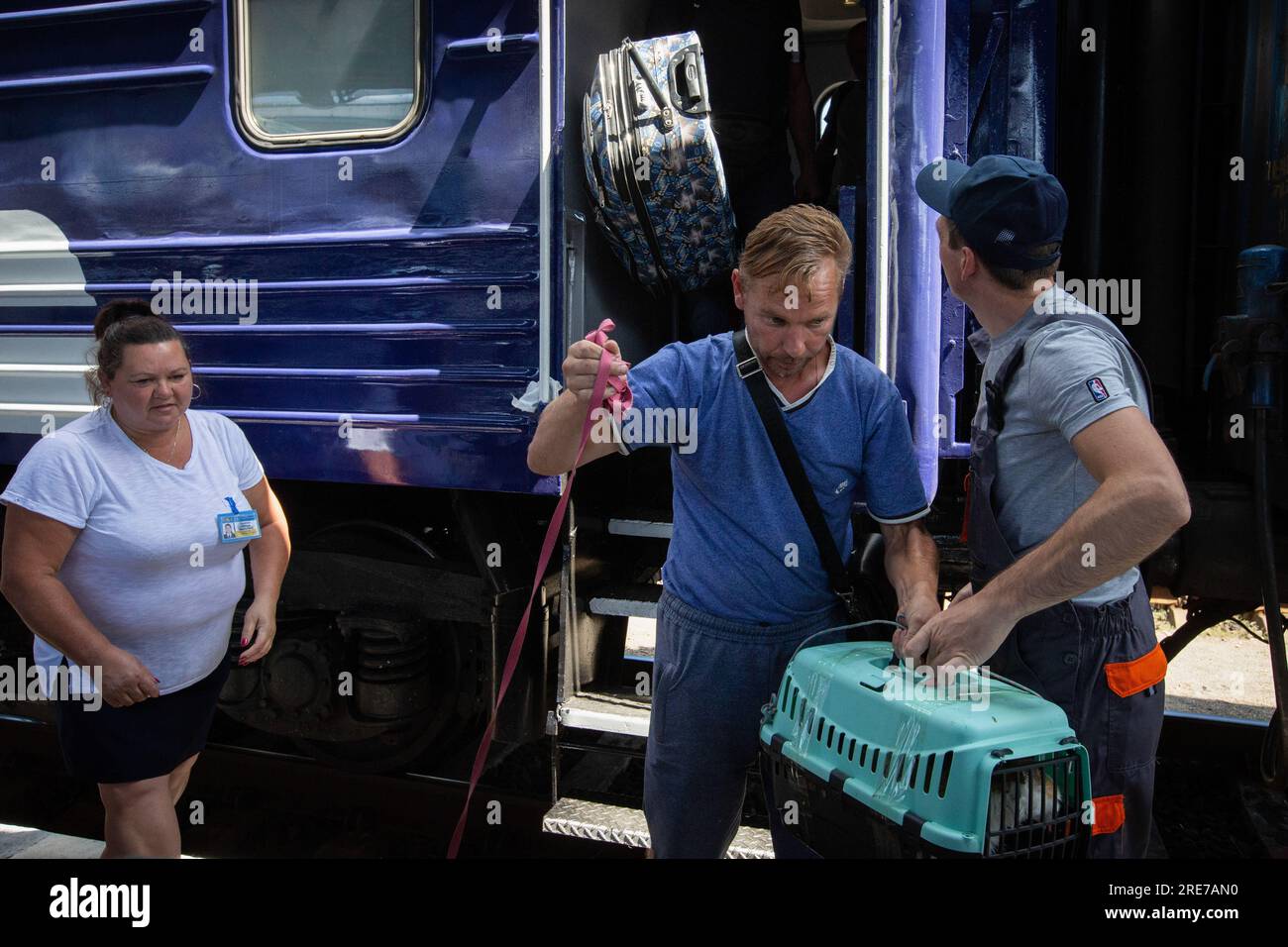 Train has arrived hi-res stock photography and images - Alamy