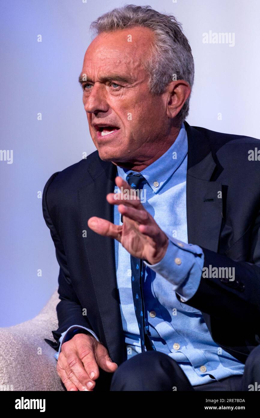 New York, NY, USA. 25th July, 2023. Democratic Candidate Robert F