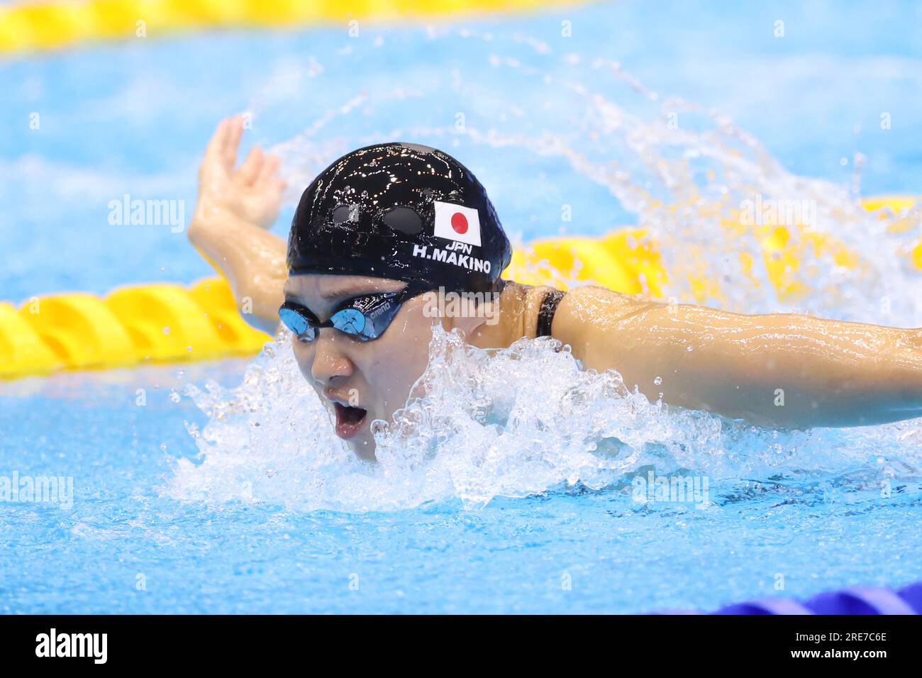 Fukuoka, Japan. 26th July, 2023. Hiroko Makino (JPN) Swimming World