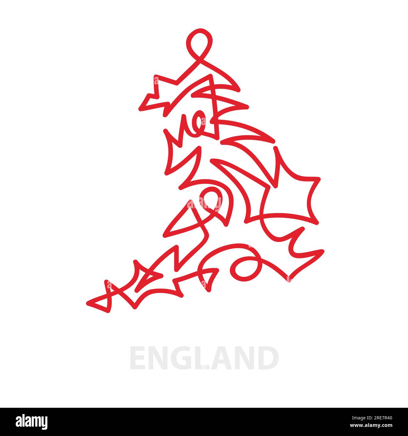 abstract-stroke-map-of-england-for-rugby-tournament-vector