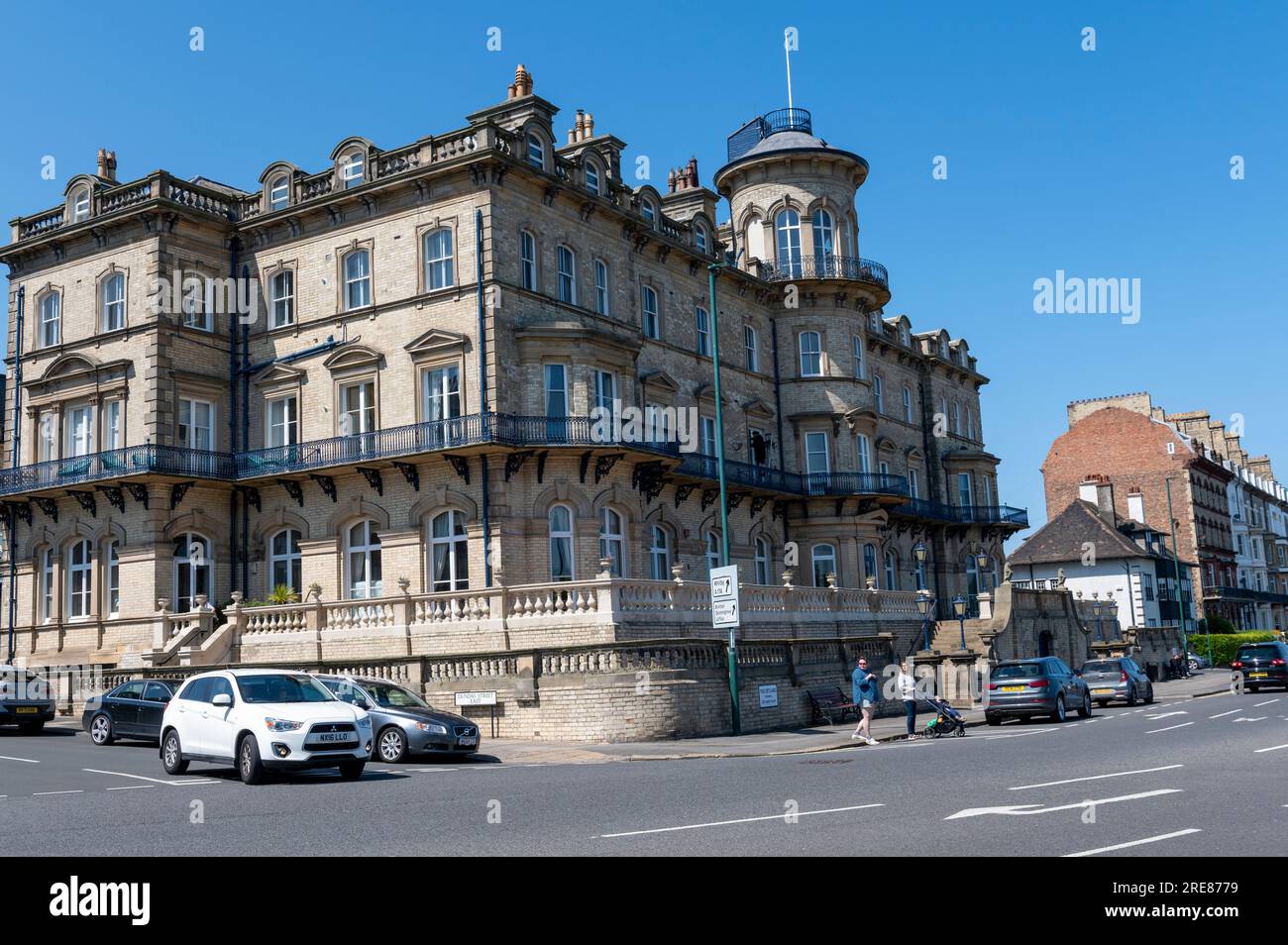 The Zetland in Saltburn Stock Photo Alamy