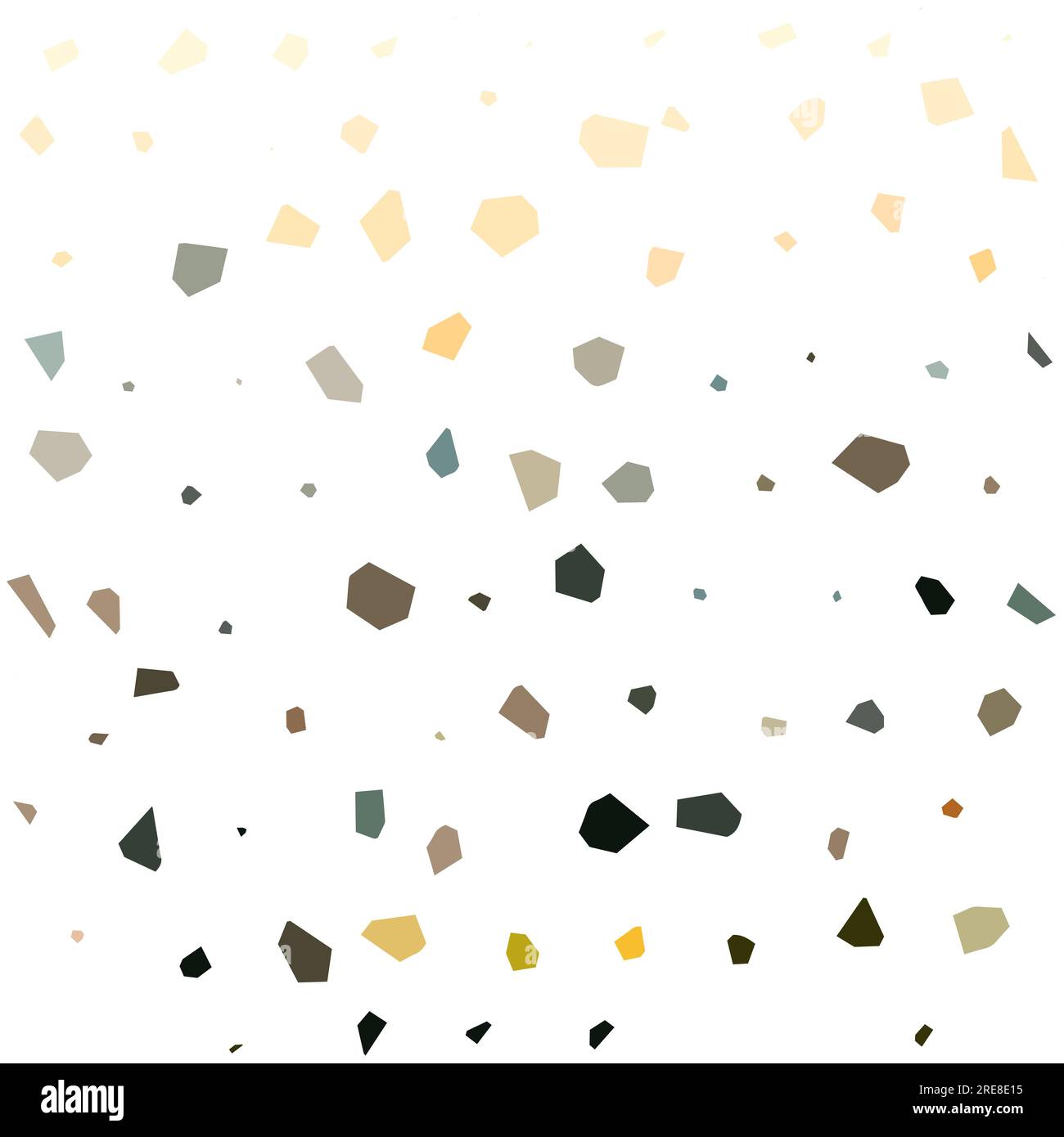 pattern tile coloured mosaic terrazzo delicate colours background vector illustration Stock Vector