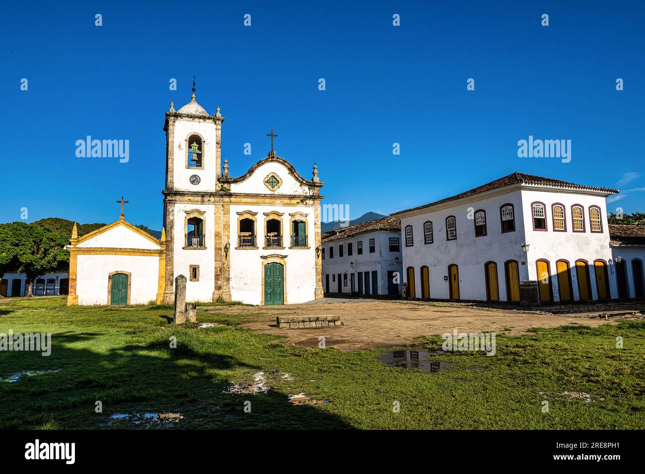 The Jesuit Baroque-Rococo style of the 18th century Church of Santa ...
