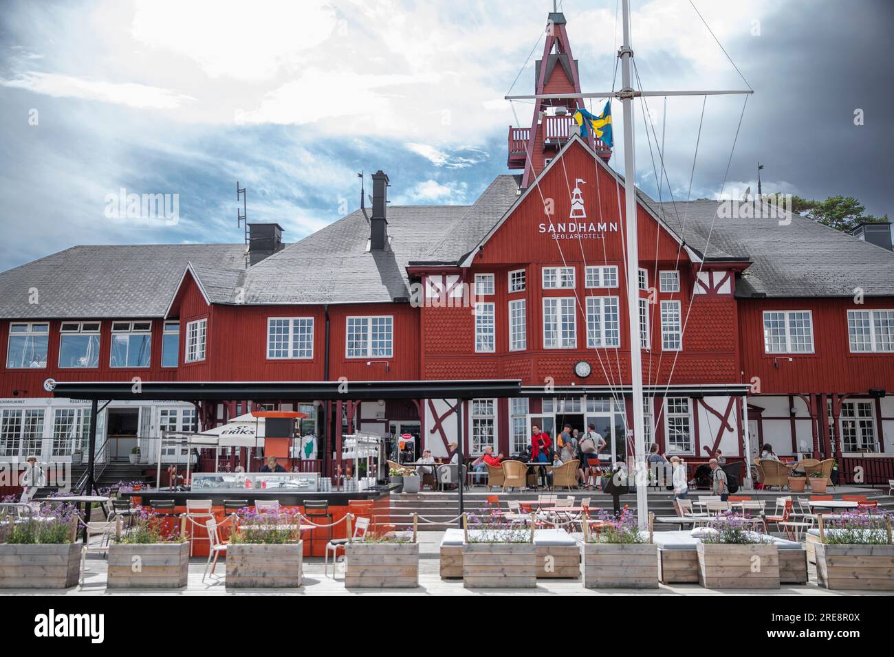 Sandhamn in the Stockholm archipelago, Sweden. Photo: Caisa Rasmussen / TT / code 12150 Stock Photo