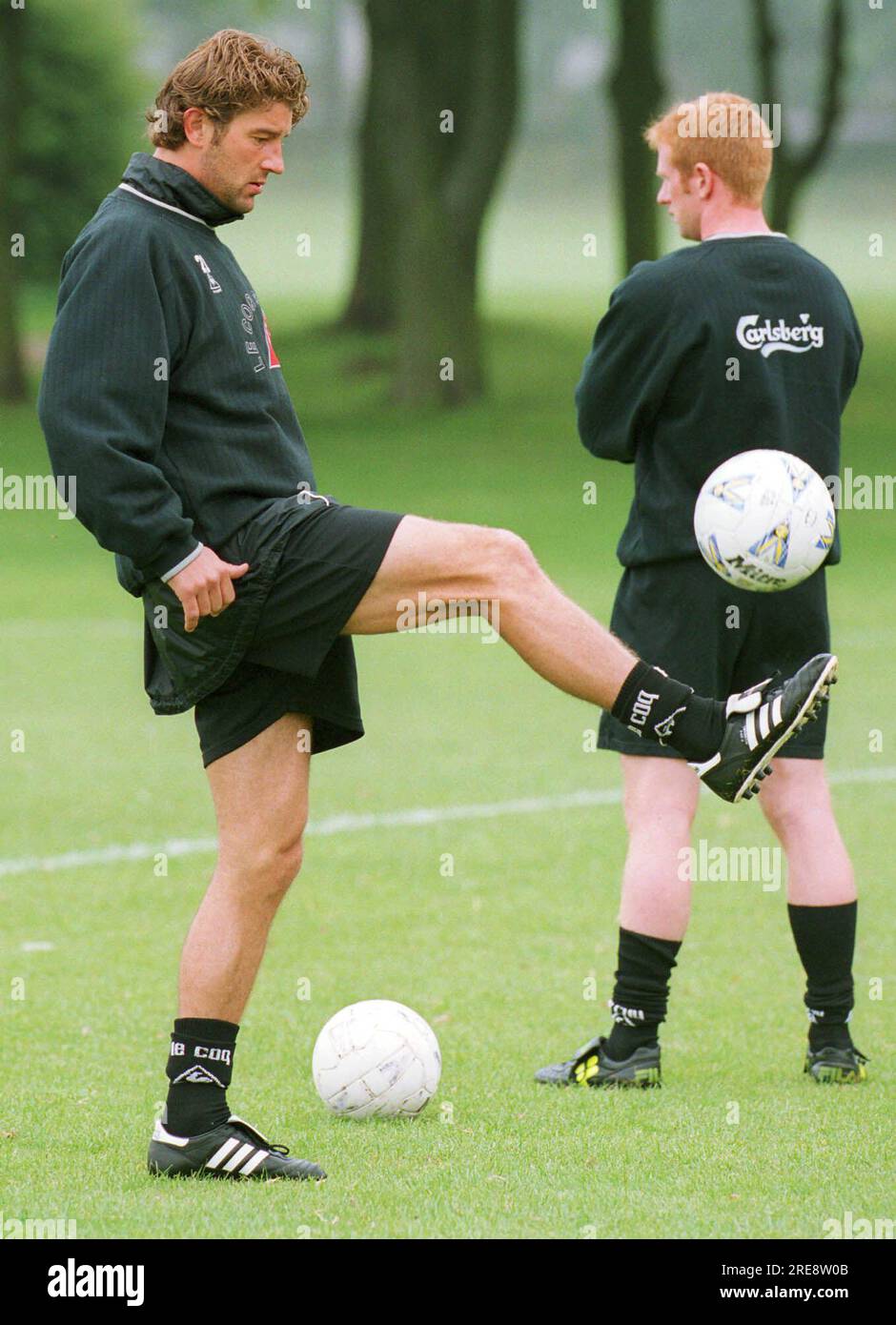 HIBS TRAINING. FRIDAY 30/7/99 Hibs New Signing Matthias Jack Trains ...