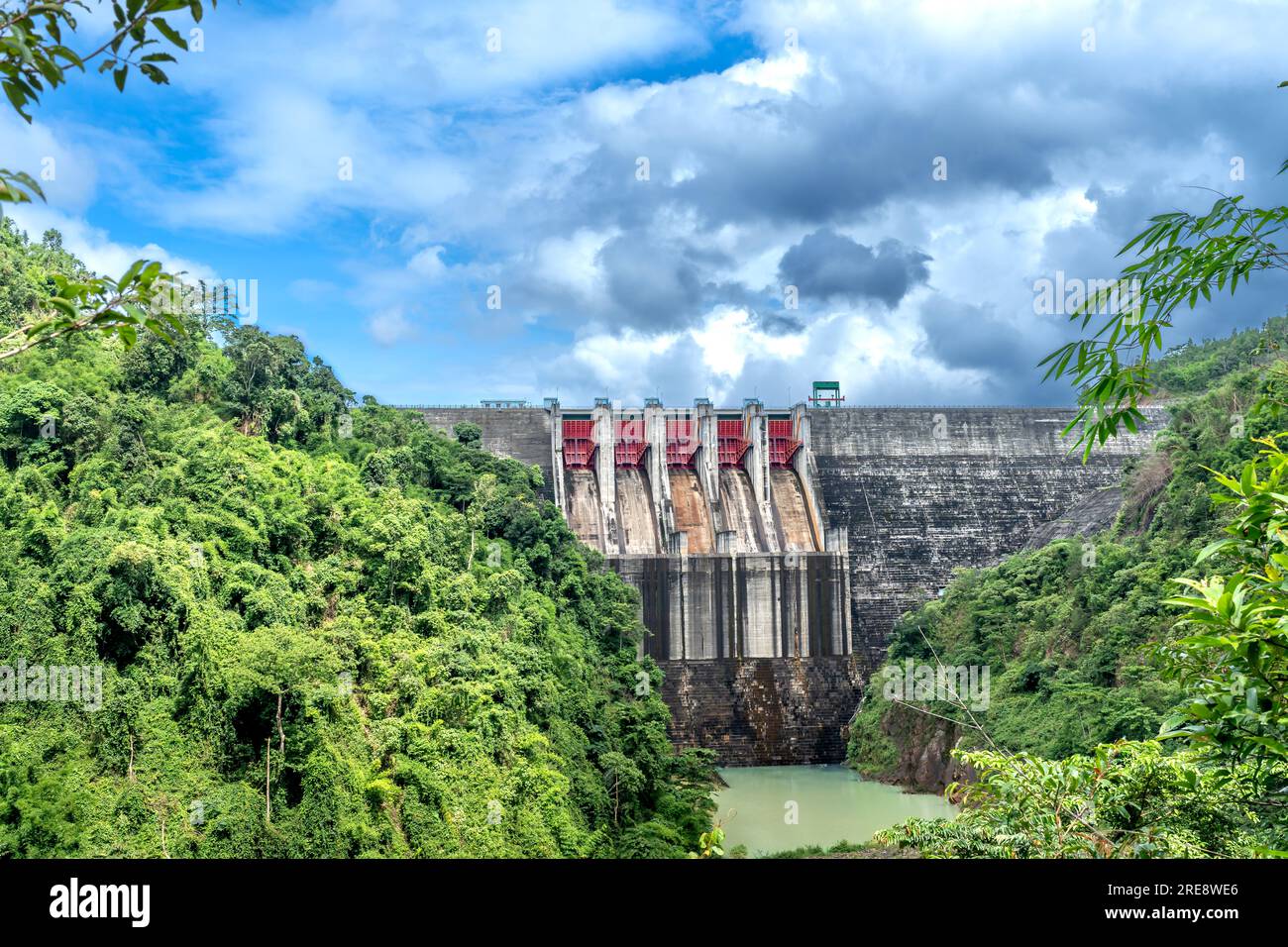 Hydroelectric plant in Bao Lam district, Lam Dong, Vietnam July 18