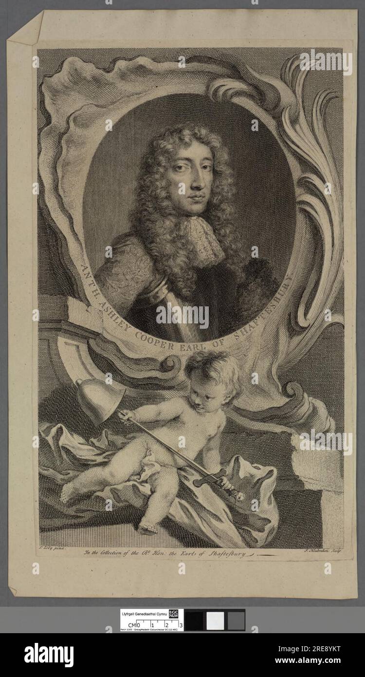Anthony Ashley Cooper Earl of Shaftesbury 18th century by Jacobus