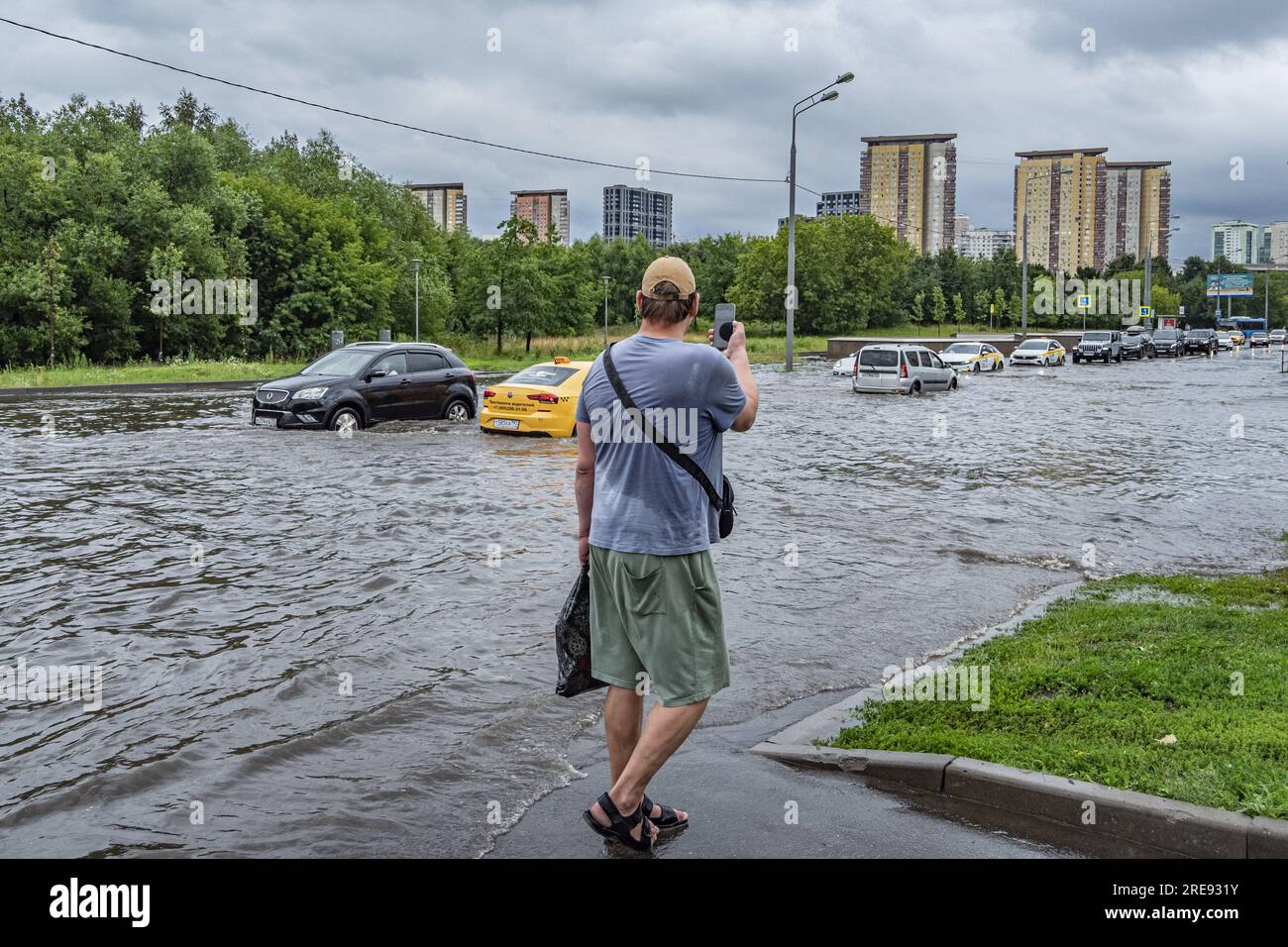 Russia tsunami flooding