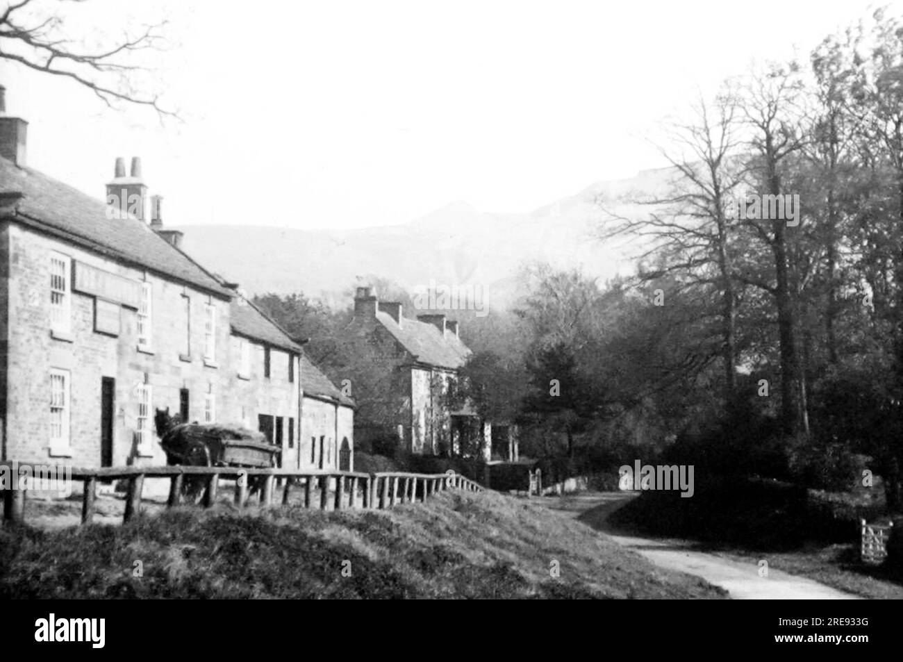 Fox and Hounds pub, Carleton in Cleveland, Victorian period Stock Photo