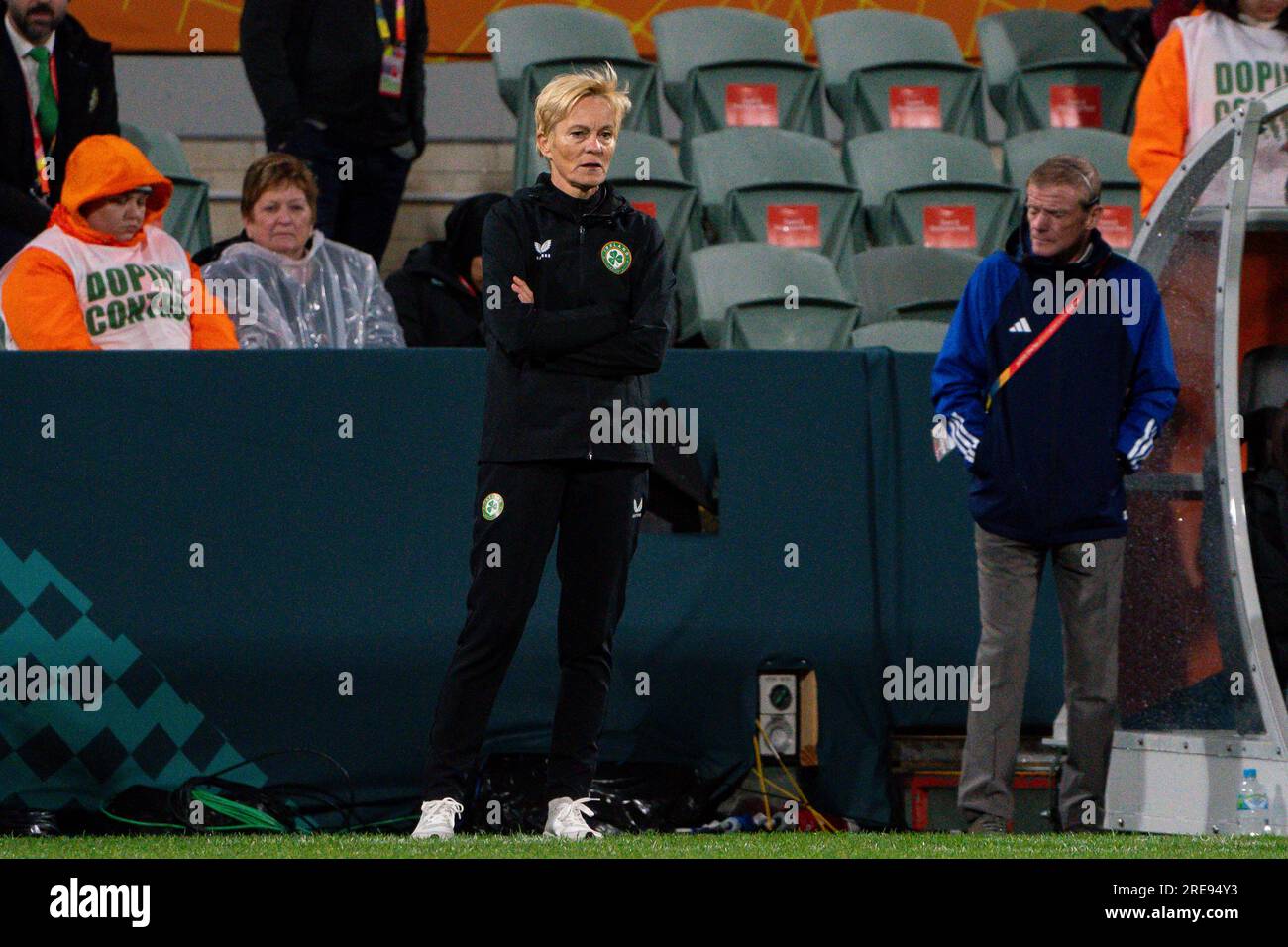 Republic Of Ireland Head Coach Vera Pauw During The Fifa Women S World Republic Of Ireland Head Coach Vera Pauw During The Fifa Women S World