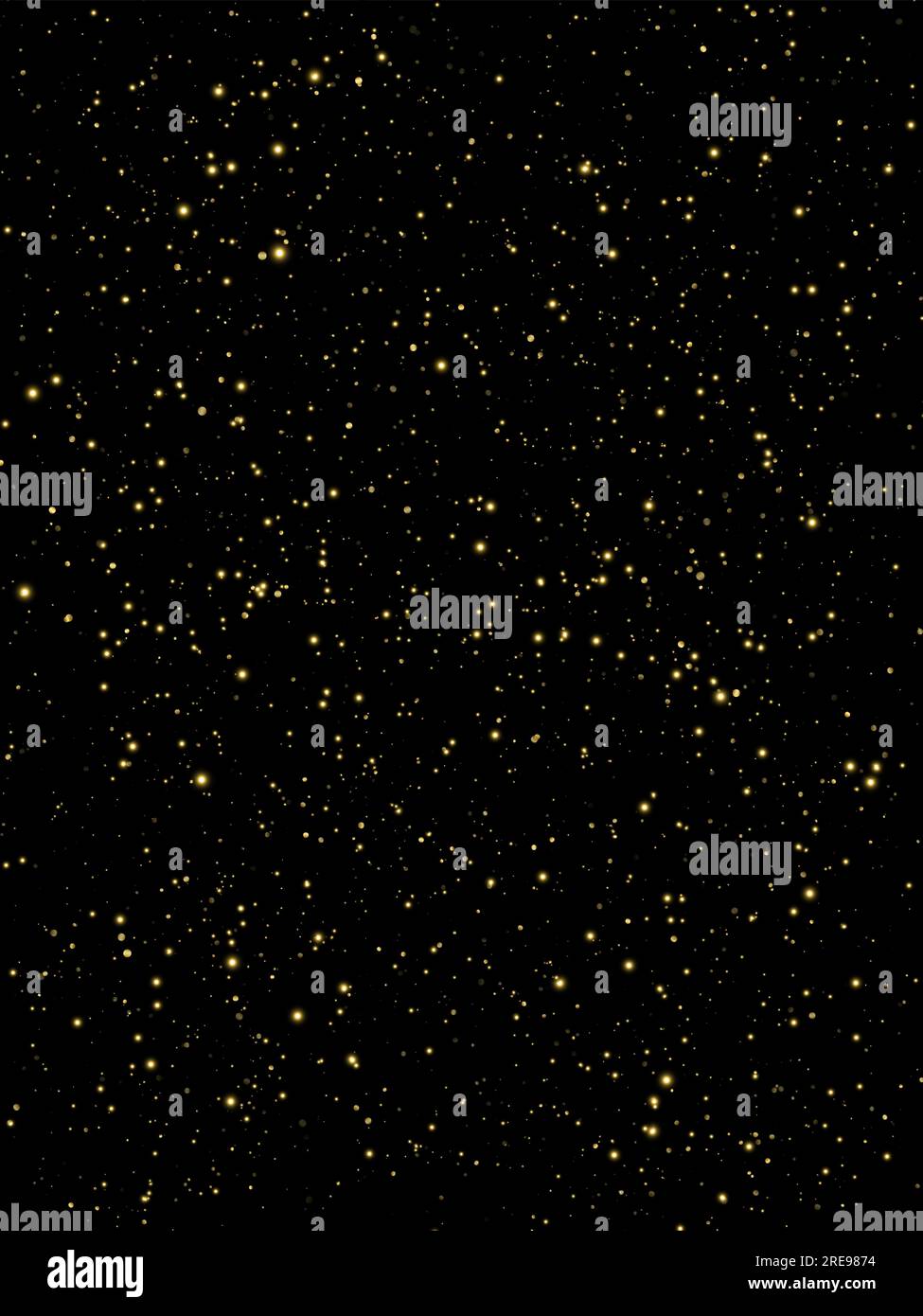 Festive vector background with gold glitter and confetti for christmas ...
