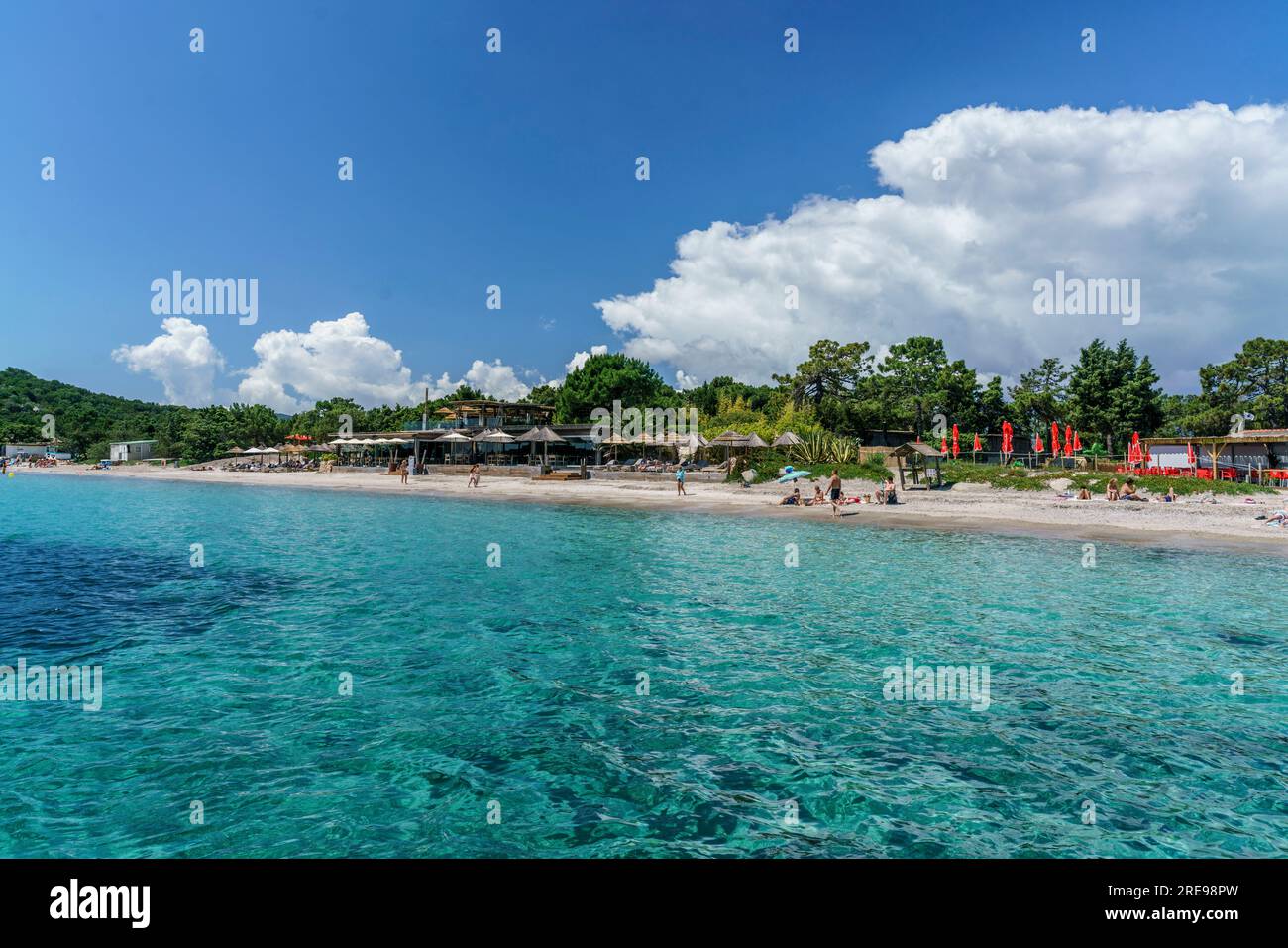 Plage de Saint Cyprien, Strand, beach, Korsika, Frankreich, Europa