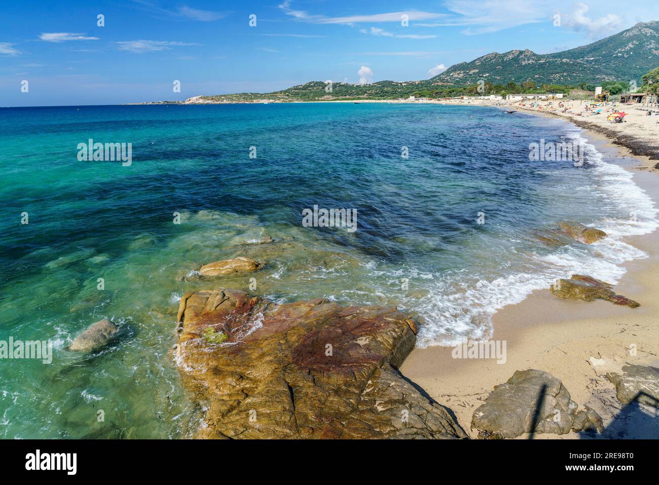 Plage de Aregno, Strand, beach, Korsika, Frankreich, Europa Stock Photo