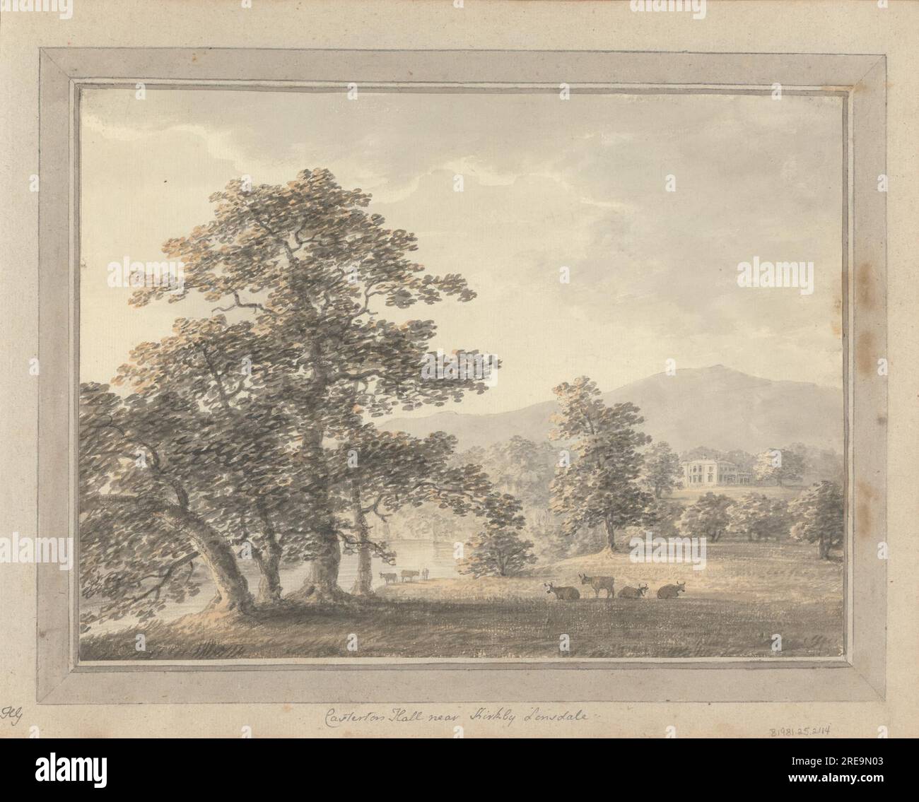 Views in England, Scotland and Wales Casterton Hall near Shirkby