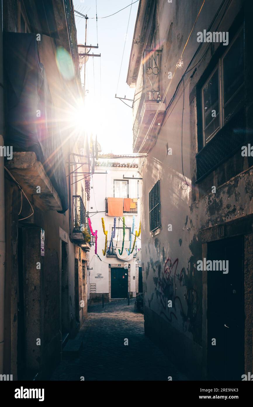 Exploring Historic Altstadt with Iconic Buildings, Elevators, and Trams in Ancient Lanes Stock Photo