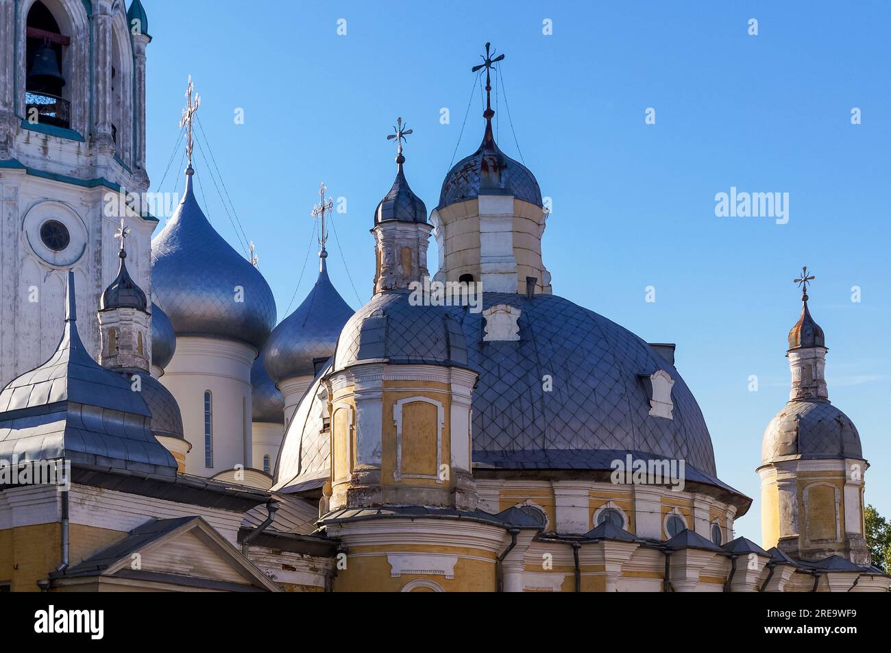 Domes of the temples of the Russian Orthodox Church in Vologda ,Russia ...