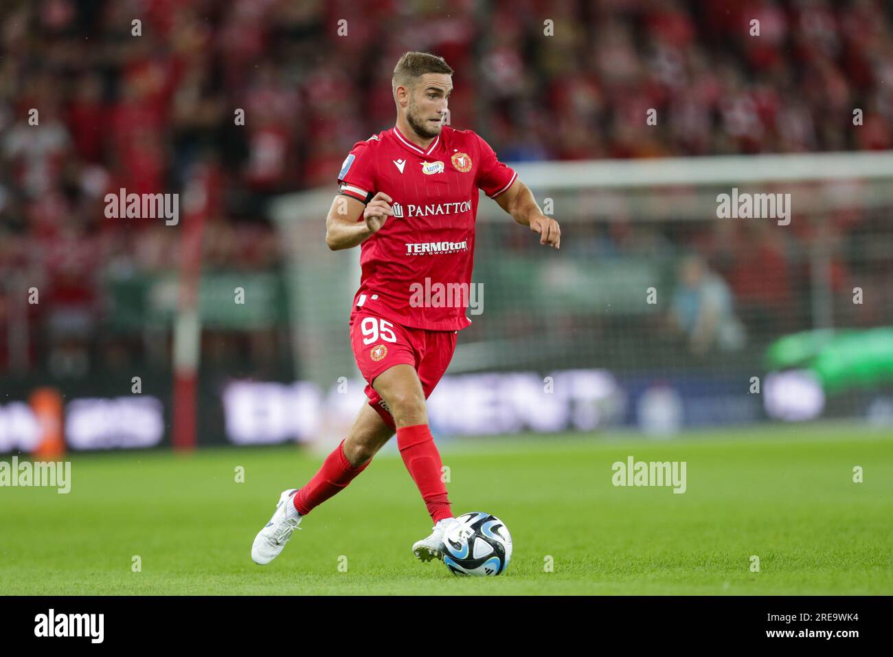 Alexandru Oroian in action during Romania Super Liga: FC