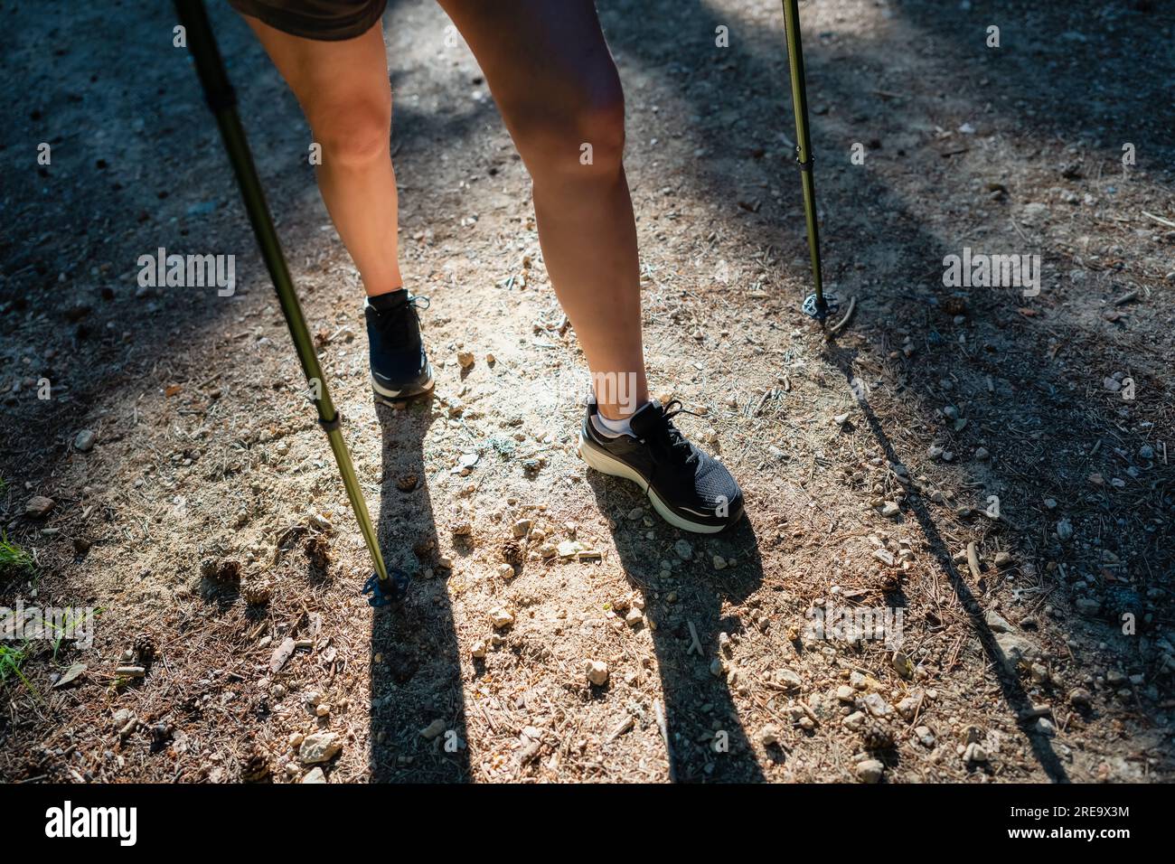 Mature woman tired feet hi-res stock photography and images - Alamy