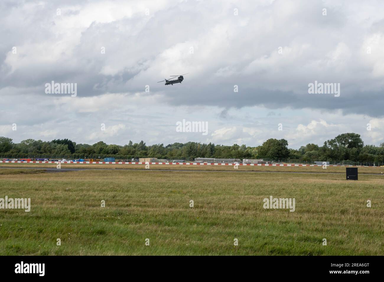 GLOUCESTERSHIRE, ENGLAND - 15 July 2023: Bell Boeing V-22 Osprey Stock Photo