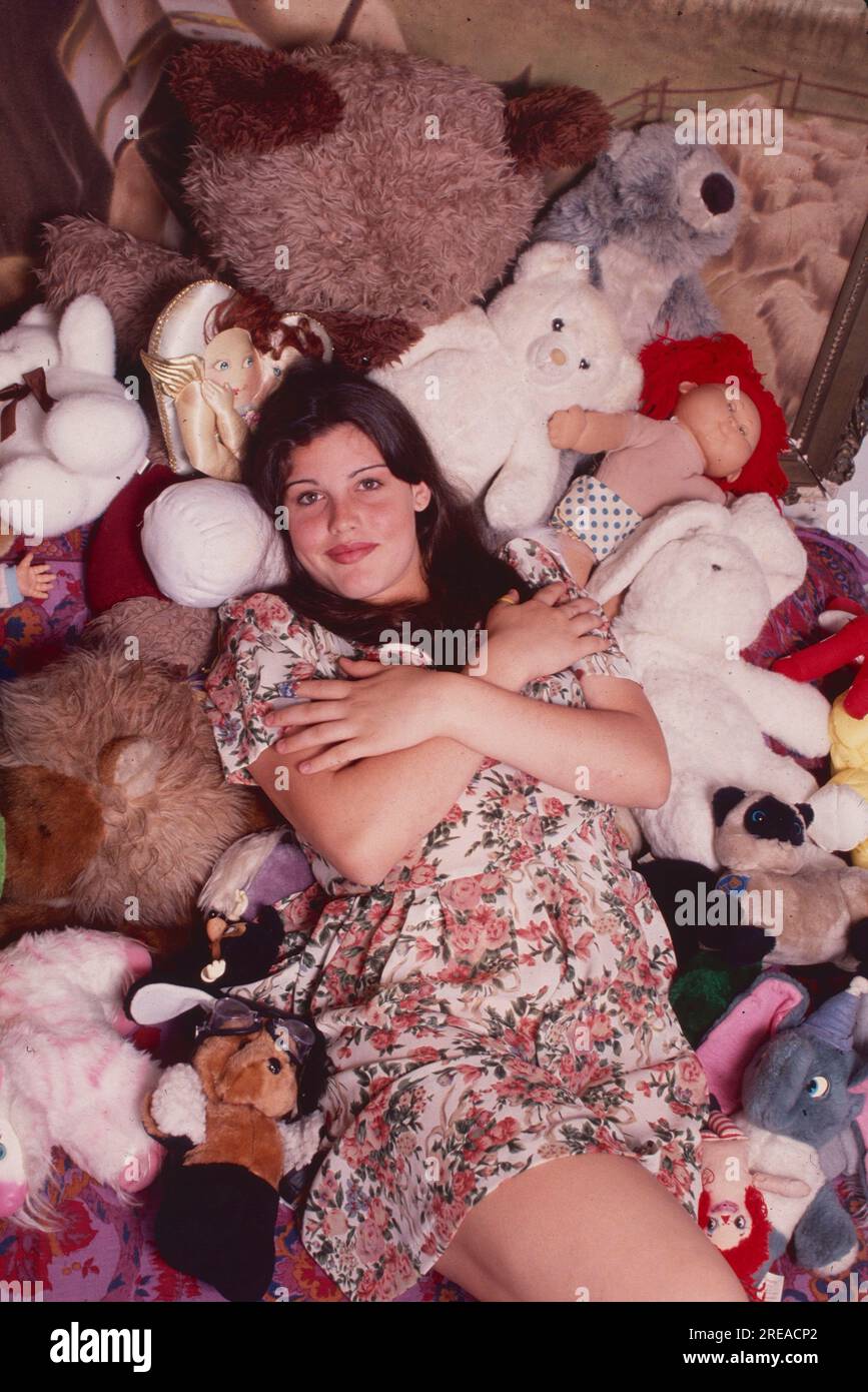 Los Angeles.CA.USA. Mia Tyler (sister of Liv Tyler) at home. Circa