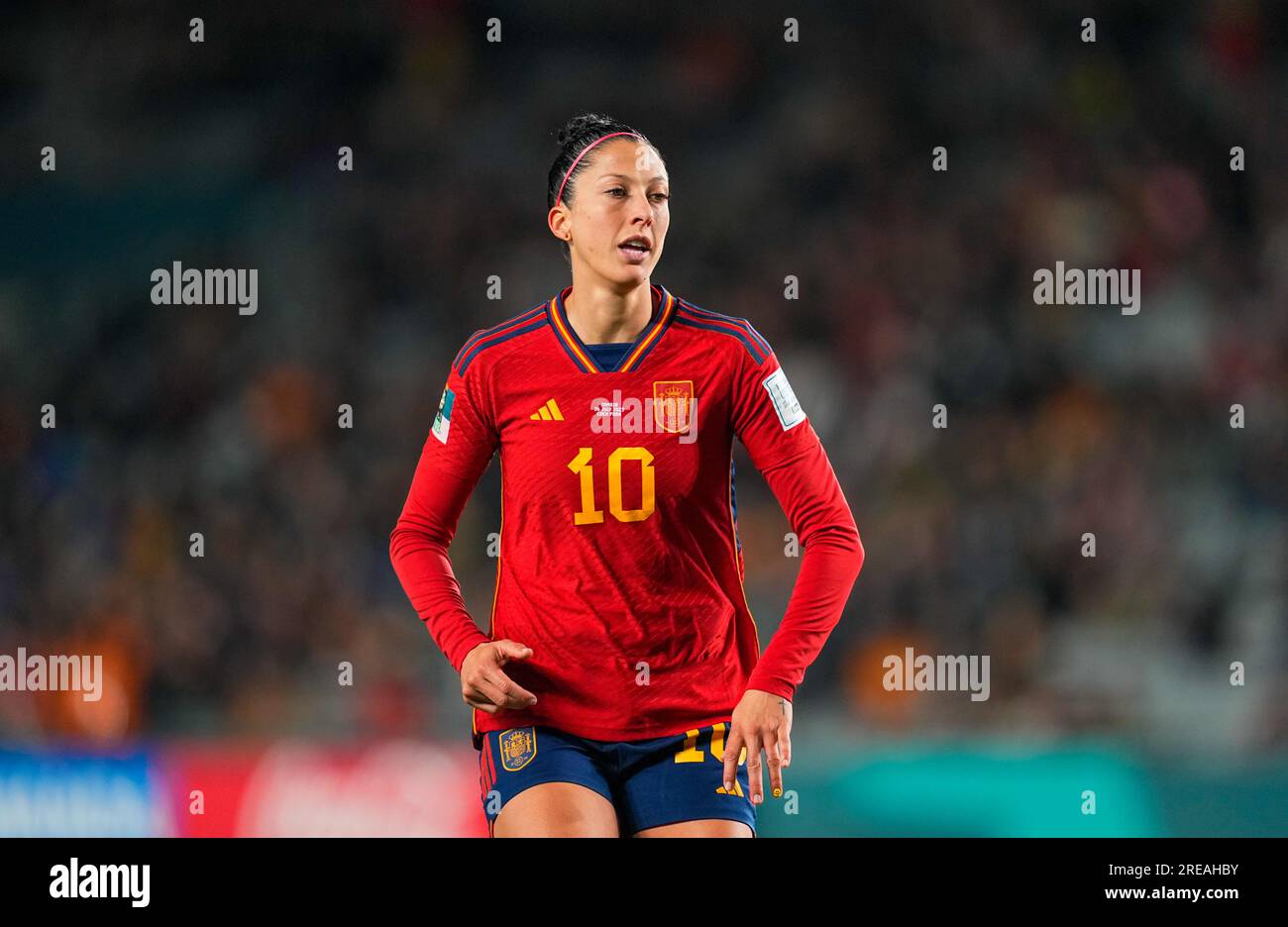 July 26 2023: Jennifer Hermoso (Spain) looks on during a Group C - FIFA ...