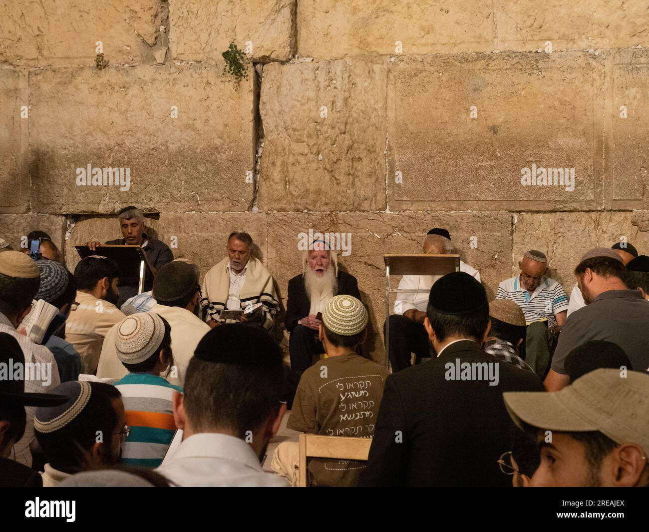 Jerusalem, Israel. 26th July, 2023. UltraOrthodox and religious men