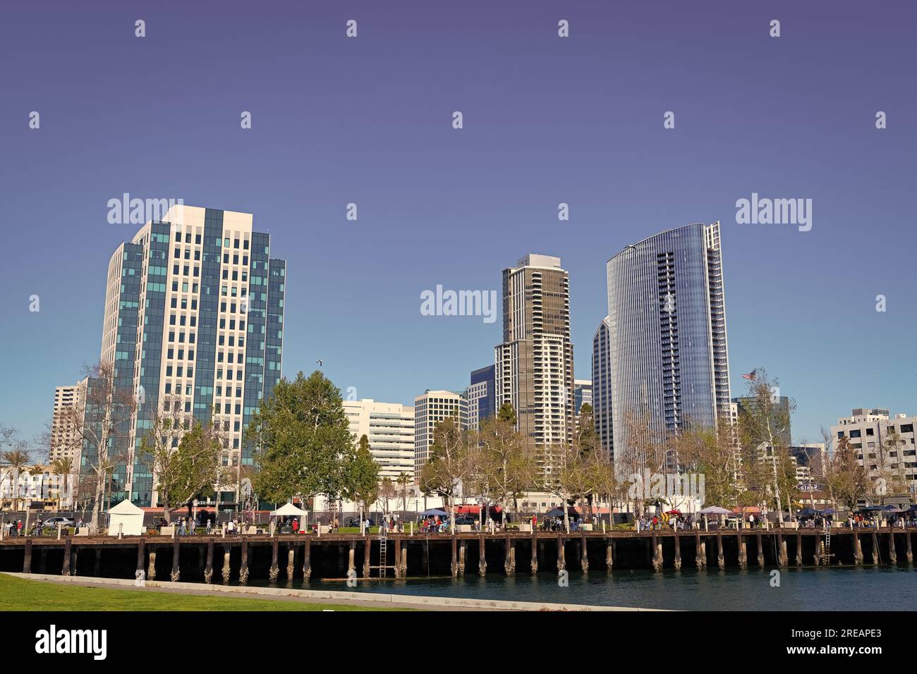 San diego downtown seen hi-res stock photography and images - Alamy